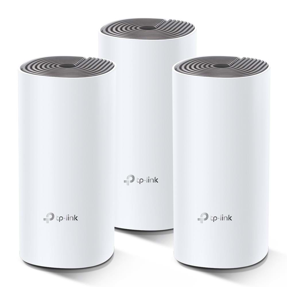 TP-LINK DECO E4-3P WIFI5 AC1200 Dual Band Mesh Router 3-lü set