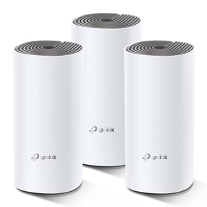 TP-LINK DECO E4-3P WIFI5 AC1200 Dual Band Mesh Router 3-lü set