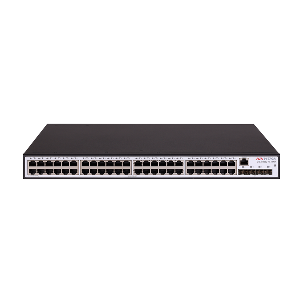 HIKVISION 48port 4-SFP Gigabit Smart L2+ Yönetilebilir Switch DS-3E2552-HI-48T4F