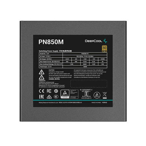 DEEPCOOL 850W 80+ GOLD PN850M Tam Modüler Power Supply