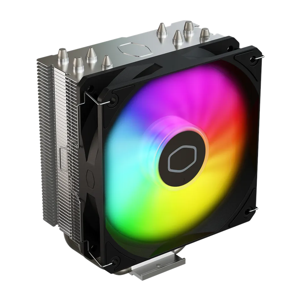 COOLERMASTER Hyper 212 Spectrum Black Edition RR-S4KK-17PA-R1 ARGB AM5-1851p Hava Soğutmalı İşlemci Fanı