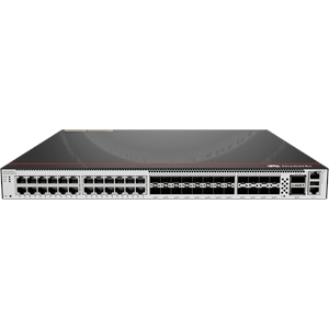 HUAWEI 24port-GE/16-SFP 10GbE SFP+/8-SFP 25GbE /2-SFP+ 100GbE QSFP28 Yönetilebilir Switch CloudEngine S6750-S24T16X8Y2CZ 