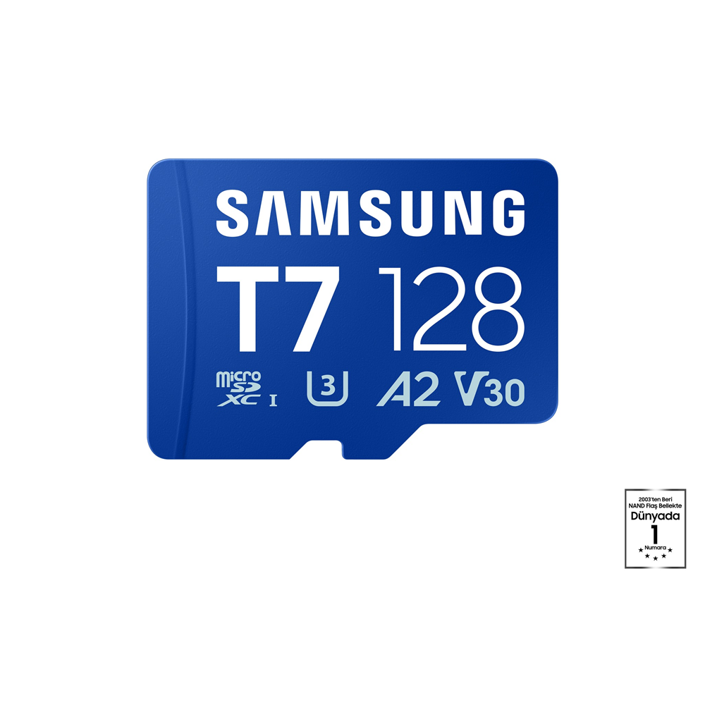 SAMSUNG 128GB T7 MB-MB128T/WW Endurance microSDXC Hafıza Kartı