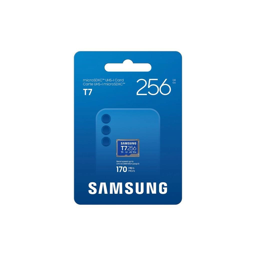 SAMSUNG 256GB PRO Plus T7 MB-MB256T/WW MicroSDXC Hafıza Kartı (Adaptörlü)