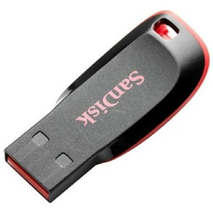 SANDISK 16GB Cruzer Blade SDCZ50-016G-B35 USB 2.0 Kırmızı/Siyah Flash Bellek