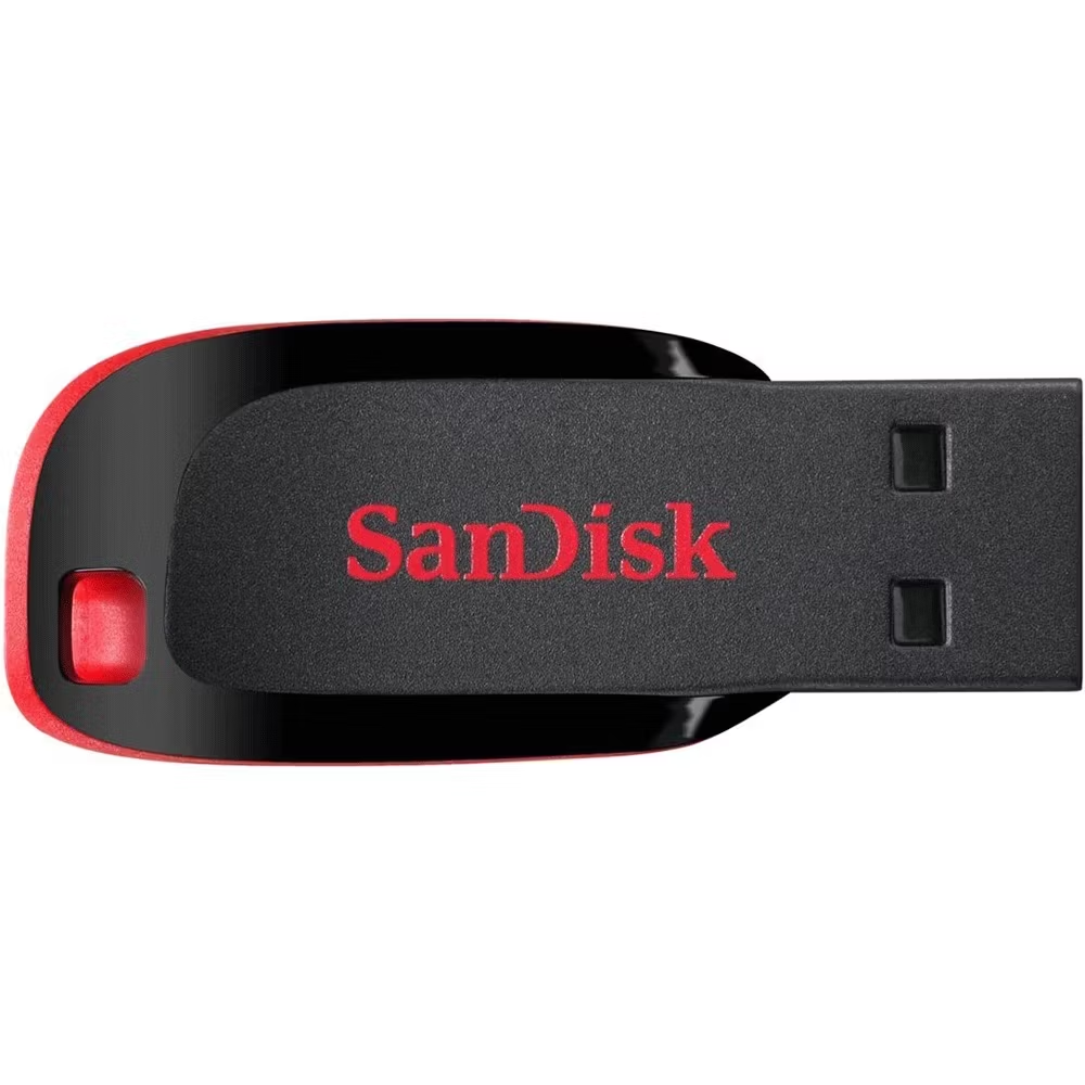 SANDISK 16GB Cruzer Blade SDCZ50-016G-B35 USB 2.0 Kırmızı/Siyah Flash Bellek