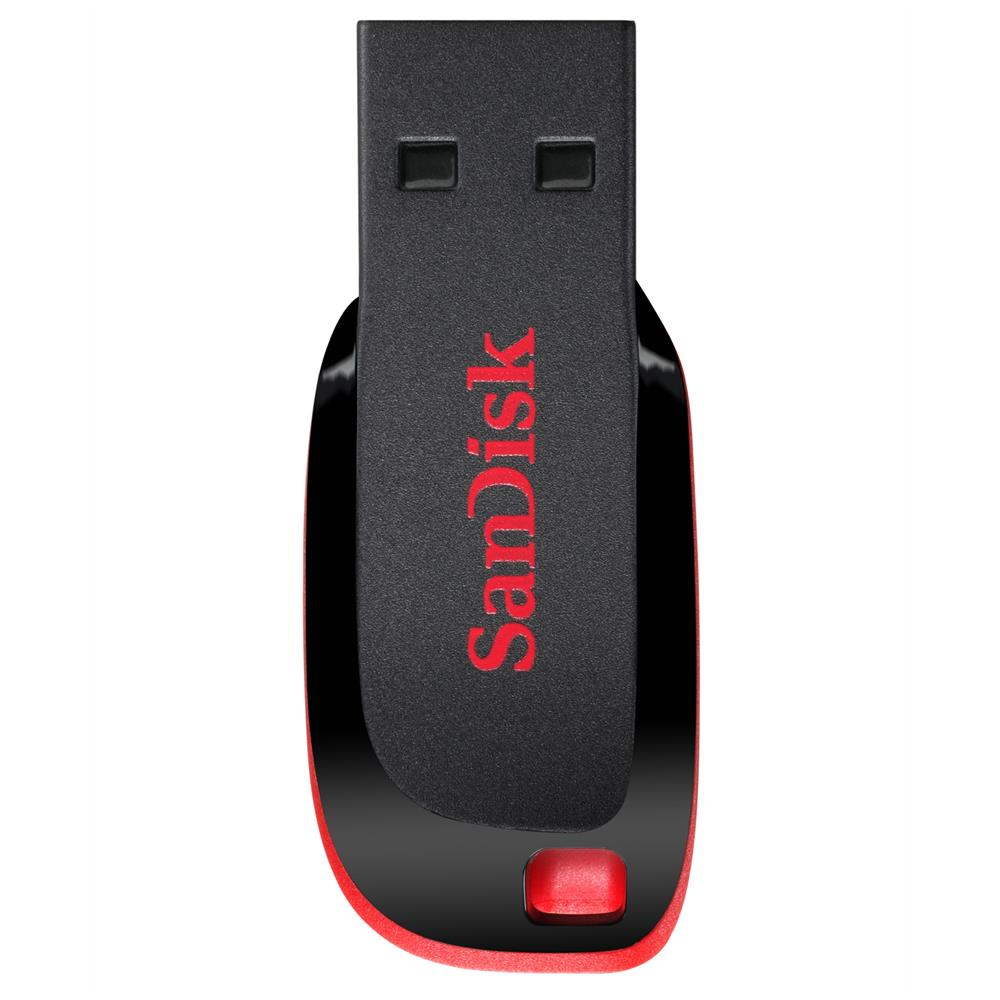 SANDISK 64GB Cruzer Blade SDCZ50-064G-B35 USB 2.0 Kırmızı Flash Bellek
