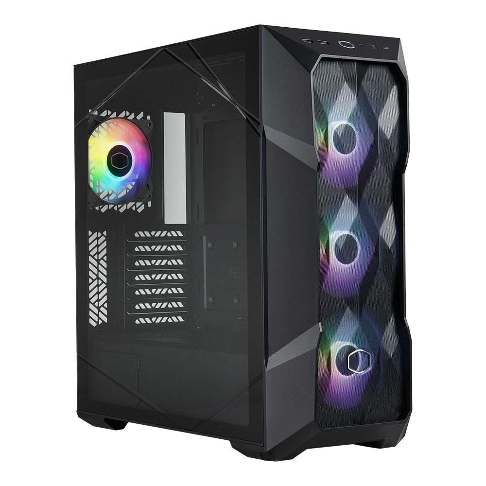 COOLERMASTER 700W 80+ MASTERBOX TD500 V2 TG 4-ARGB Fanlı Gaming EATX PC Kasası
