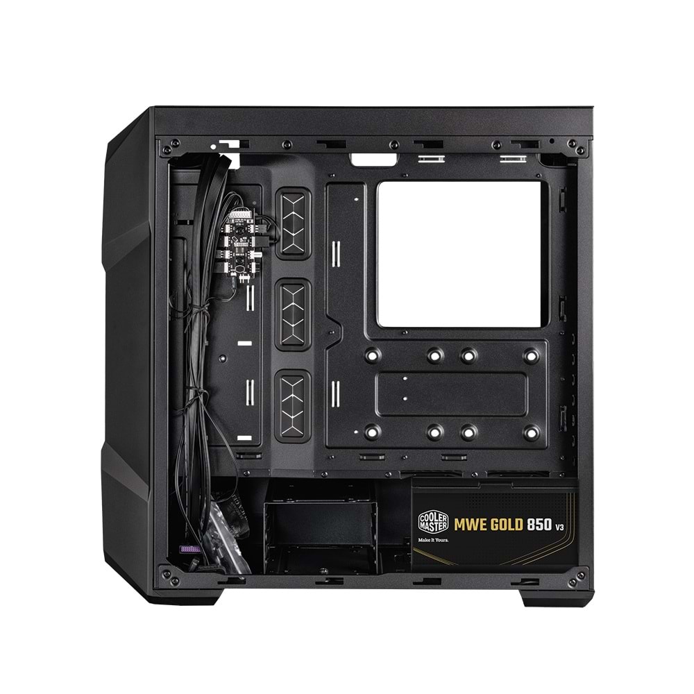 COOLERMASTER 850W 80+ GOLD TD500 V2 TG TD500V2-KGNN85-STU 4-ARGB Fanlı Gaming EATX PC Kasası