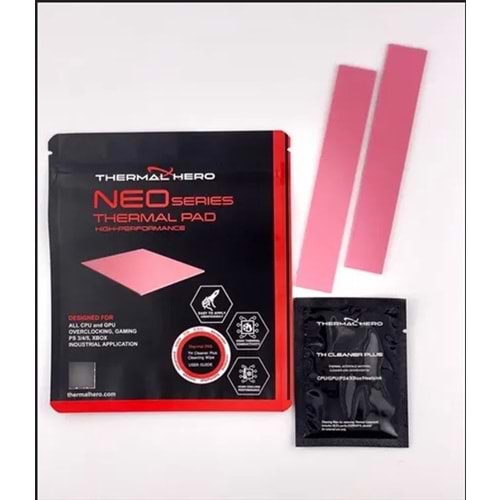 Thermal Hero NEO 120x20x1.5mm TH-412215P2-INT Yüksek Performanslı Termal Şerit Ped (2'li Paket Set)