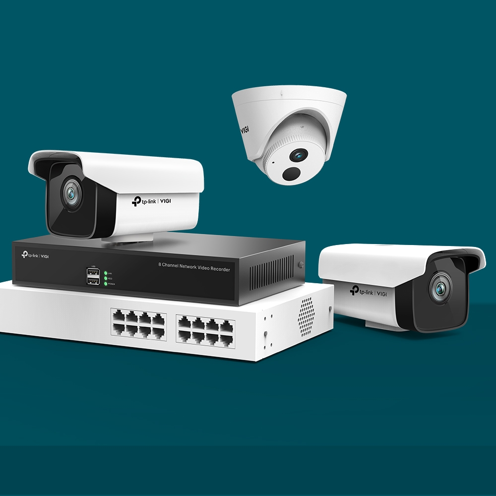 TP-LINK 8kanal VIGI NVR1008H 1-diskli H.265+ HDMI/VGA Ağ Video NVR Kayıt Cihazı