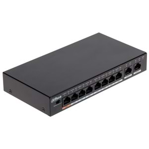 Dahua PFS3010-8ET-96 8X10/100 2GE Uplink 96W PoE Switch